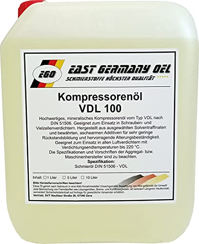 East Germany Oil Kompressoröl