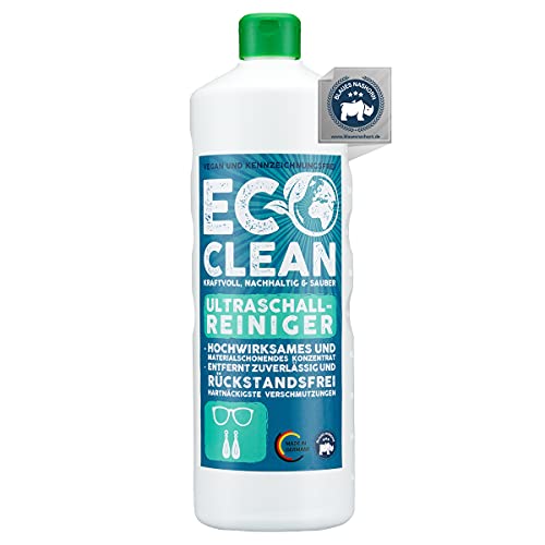Eco Clean Kraftvoll, Nachhaltig & Sauber Ultraschallreinigungskonzentrat